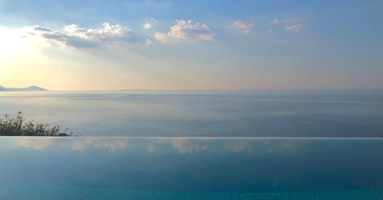 Kuro Beach House - Oceanfront Luxury & 25M Pool Achlia Extérieur photo