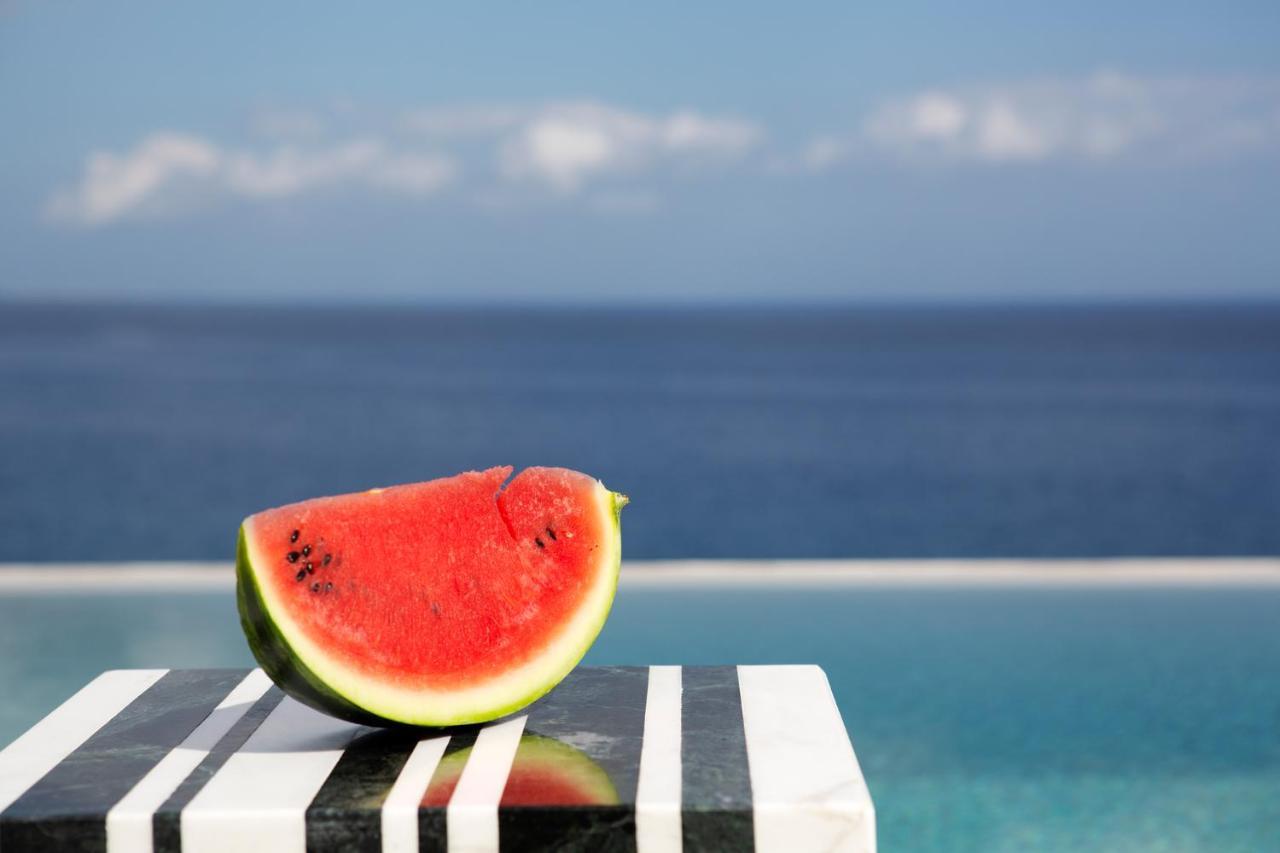 Kuro Beach House - Oceanfront Luxury & 25M Pool Achlia Extérieur photo
